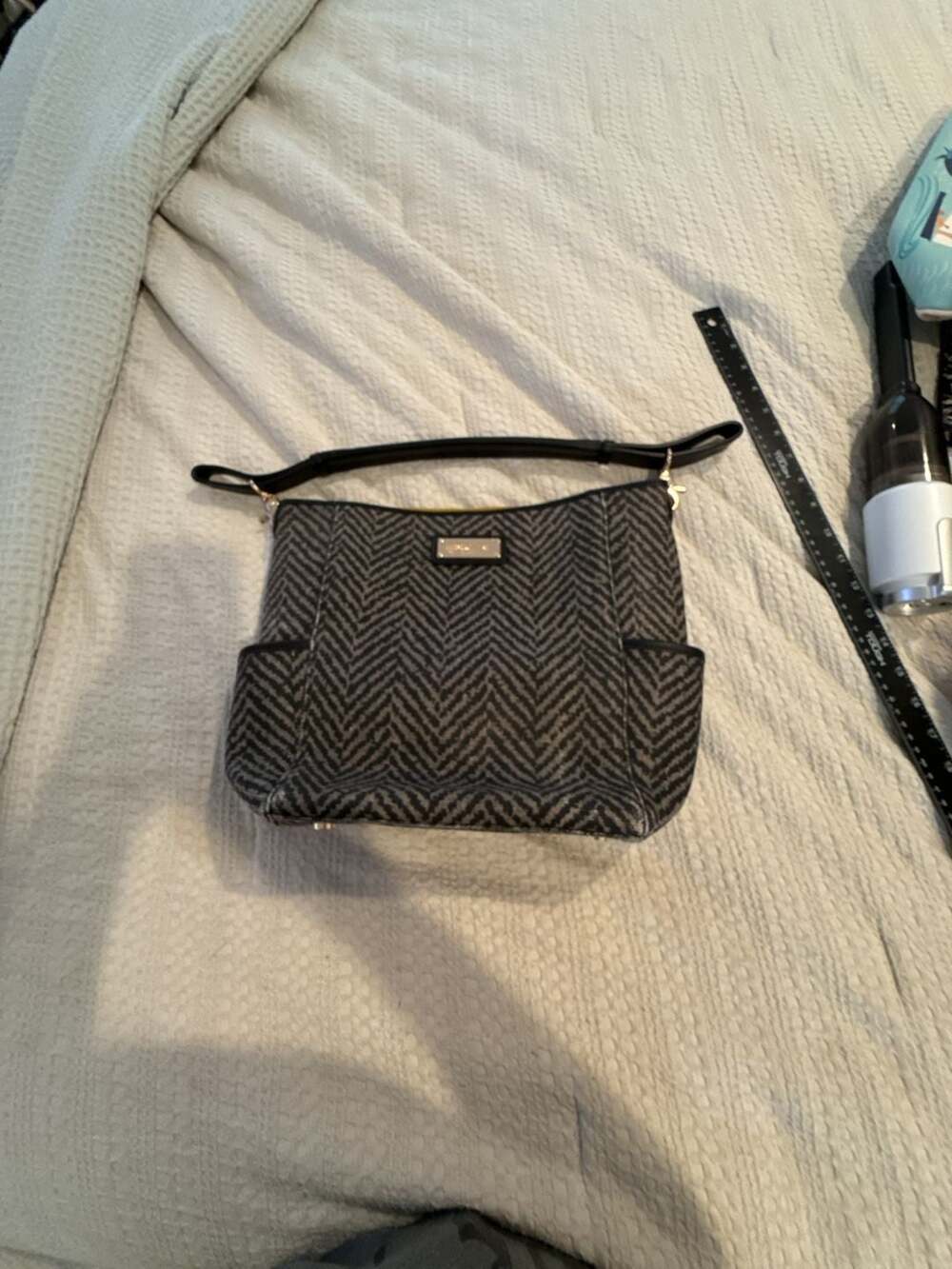 Spartina 449 Daufuskie Island Herringbone Linen Shoulder Bag